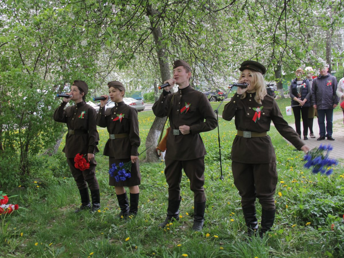 Солигорщина чествует ветеранов в честь 75-летия Великой Победы.