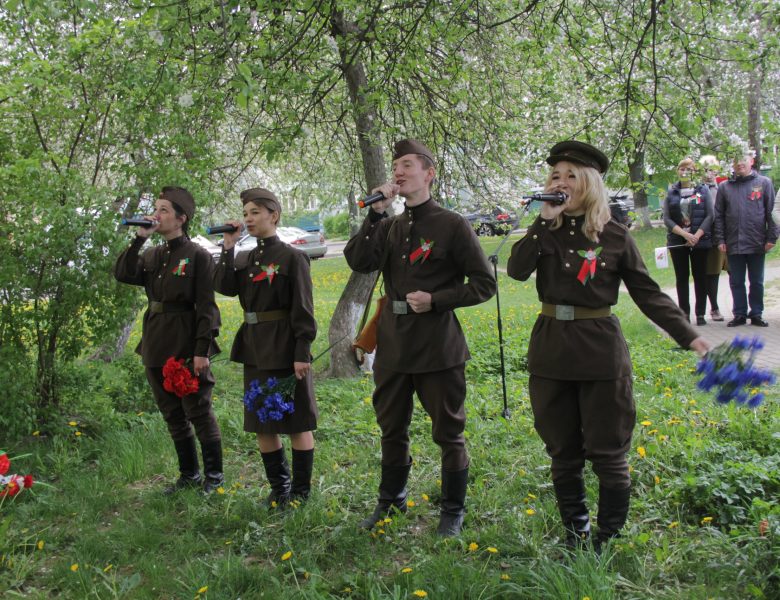 Солигорщина чествует ветеранов в честь 75-летия Великой Победы.