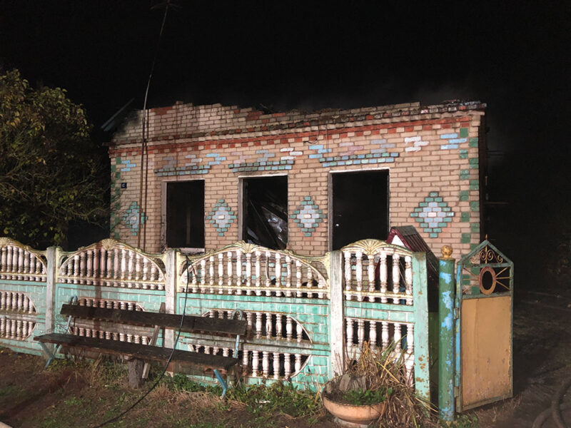 В Солигорском районе во время пожара погиб человек