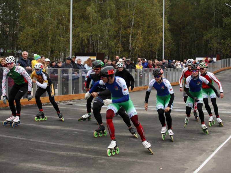 Солигорск впервые принял соревнования по роллерному спорту.