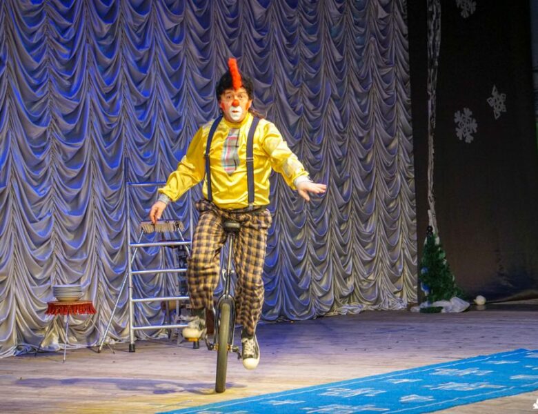 Фотофакт:«Цирк Венцев» в Солигорске