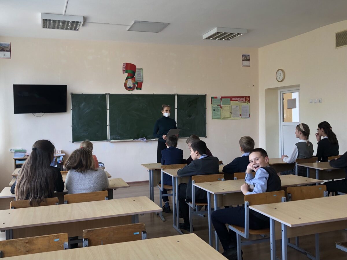 На базе СШ № 6 г. Солигорска прошло заседание клуба «Планета талантов»