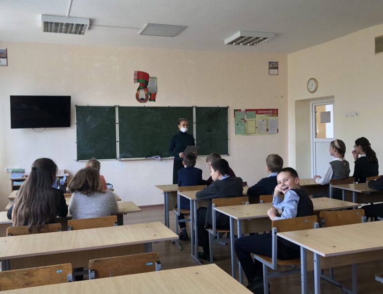 На базе СШ № 6 г. Солигорска прошло заседание клуба «Планета талантов»