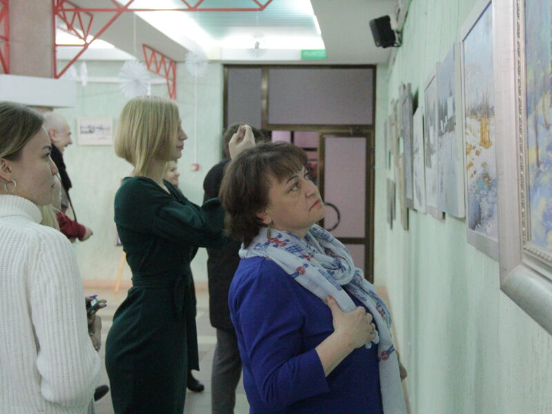 ДК г. Солигорска приглашает на выставку белорусских художников «ЗИМНИЕ ПЕЙЗАЖИ»