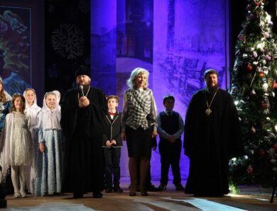 Рождественская епархиальная елка – 2023 прошла в ДК г. Солигорска