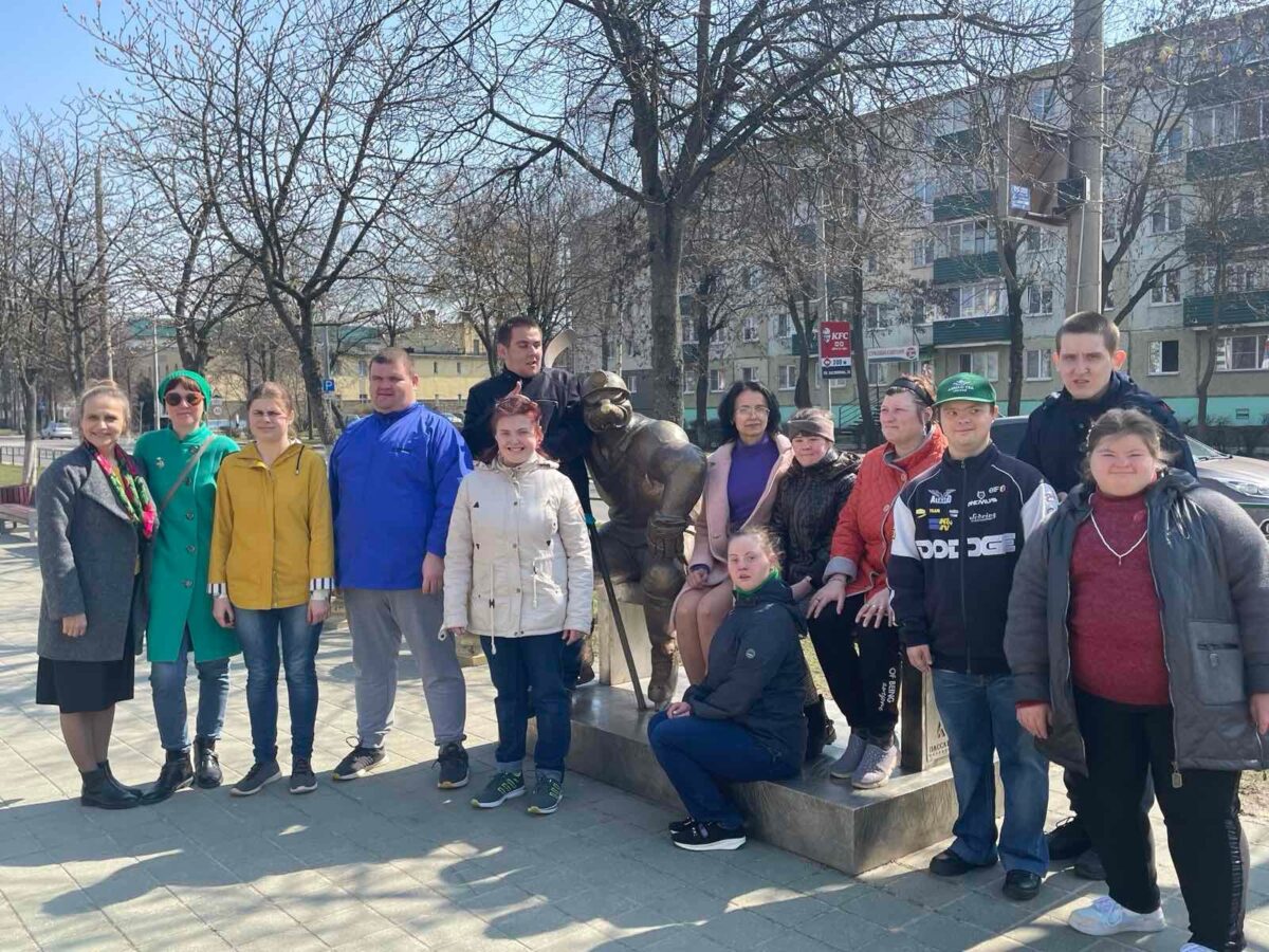 Воспитанники ГУ «Солигорский РТЦСОН» посетили Спортивно-зрелищный комплекс г.Солигорска.