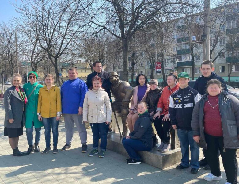 Воспитанники ГУ «Солигорский РТЦСОН» посетили Спортивно-зрелищный комплекс г.Солигорска.