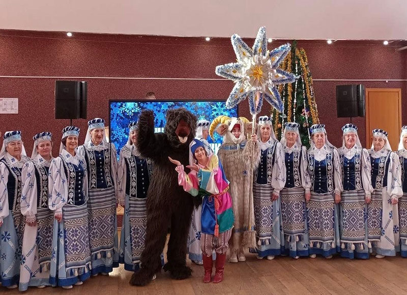 «Зимние посиделки» для Университета третьего возраста.
