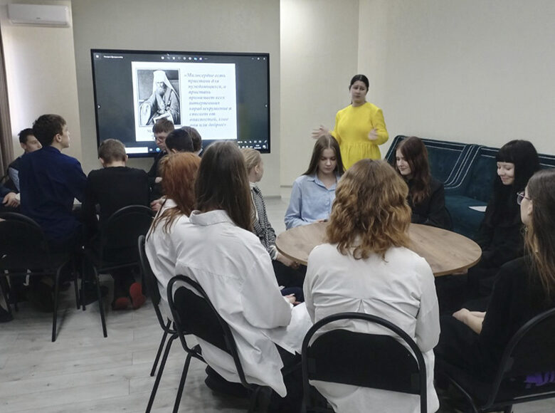 Прошел урок сострадании для учеников 9 класса ГУО «СРЕДНЯЯ ШКОЛА №6 Г.СОЛИГОРСКА»