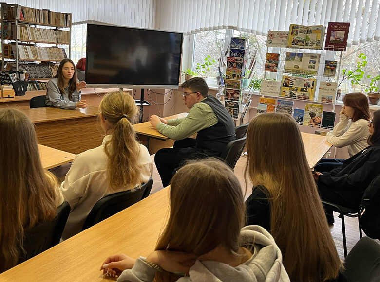 Встреча депутата Солигорского районного Совета депутатов XXIX созыва Лагун Виктории Александровны с Советом молодёжи