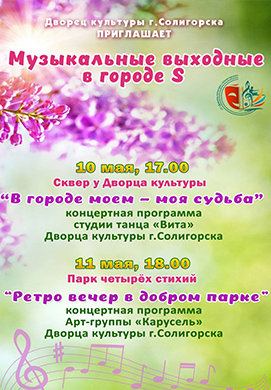 Музыкальные выходные в городе S