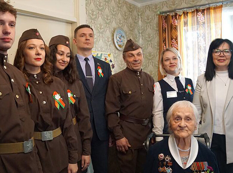 Солигорск чествует ветерана Великой Отечественной войны Марию Ратнер