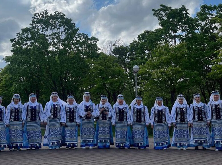 В Парке четырех стихий прошла концертная программа НХНП «Родны напеў» Дворца культуры г. Солигорска