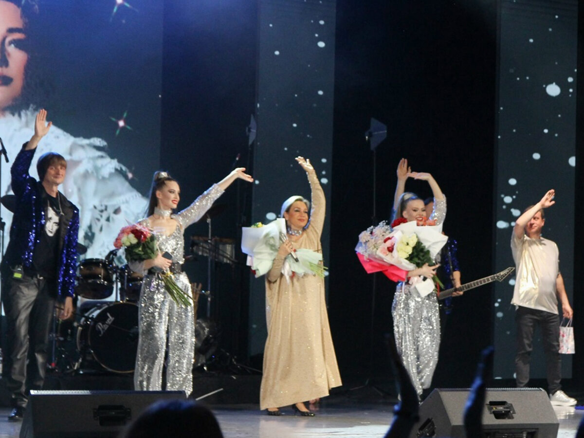 Концерт Татьяны Булановой прошел при полном аншлаге