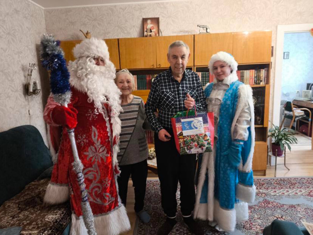 Поздравления с Новым годом приняли блокадники Ленинграда