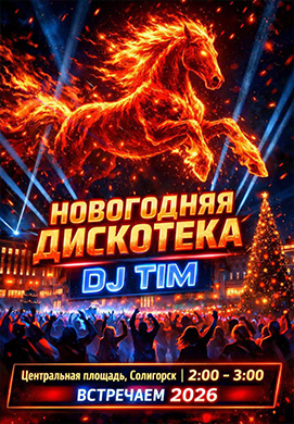 Встречайте самый яркий и зажигательный момент новогодней ночи — нашу праздничную новогоднюю дискотеку!