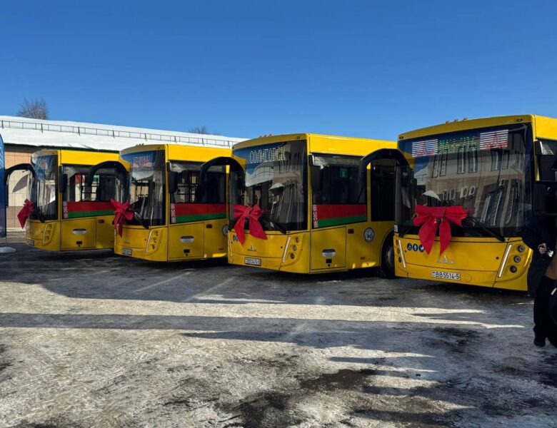 Солигорский автопарк получил мощное пополнение!