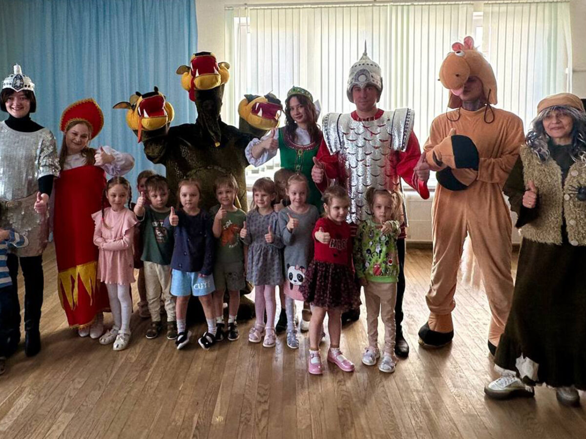 Богатырские приключения в детских садах!