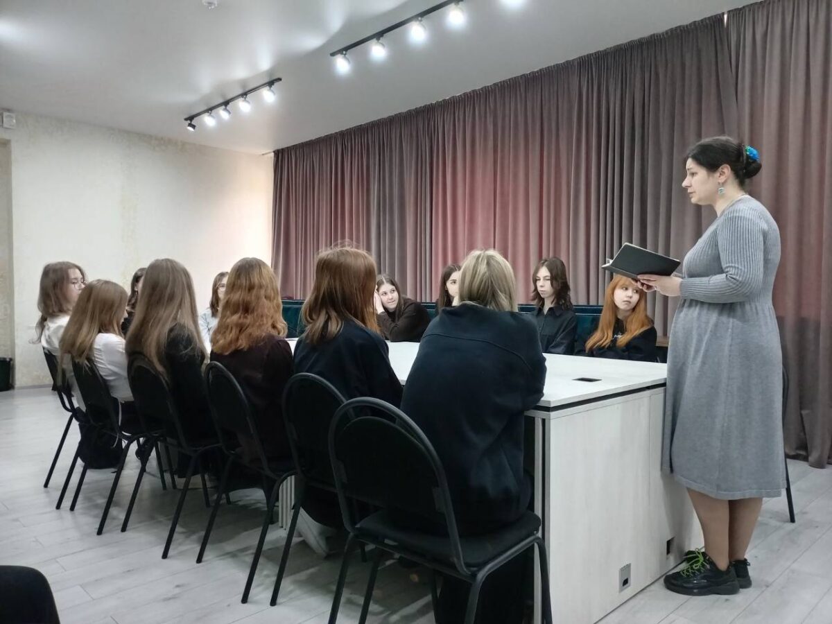 В рамках проекта «Зеркало твоей души» прошла встреча с педагогом-психологом, матушкой Ксенией Козловой