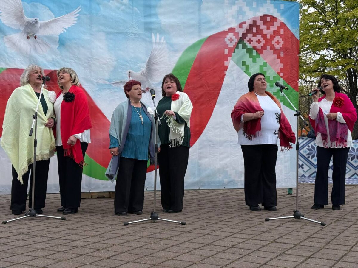 1 мая в Солигорске по-настоящему зазвучала весна!