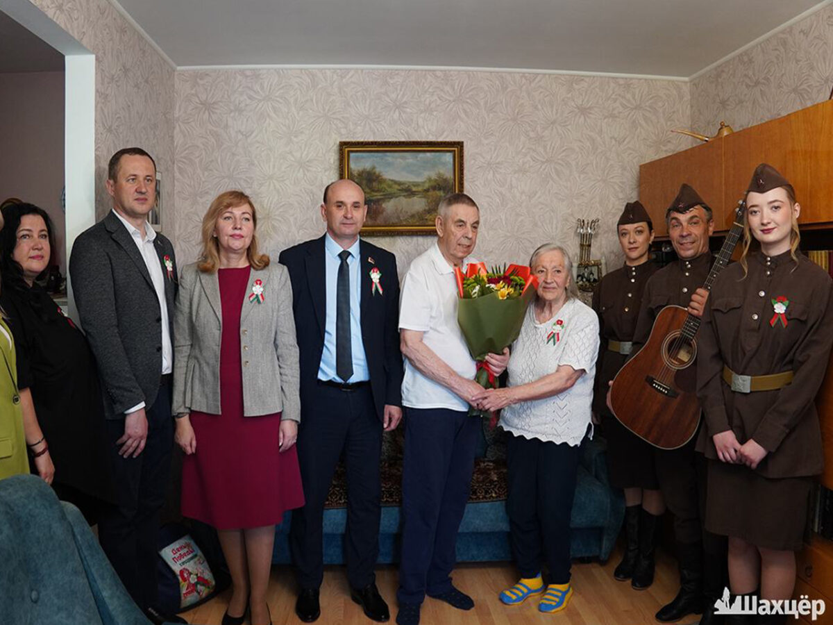 Акция «Память»: поздравили блокадника Эдуарда Зейтца