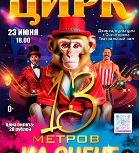 Цирк едет к вам! Грандиозное шоу в Солигорске!