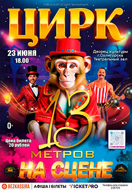 Цирк едет к вам! Грандиозное шоу в Солигорске!